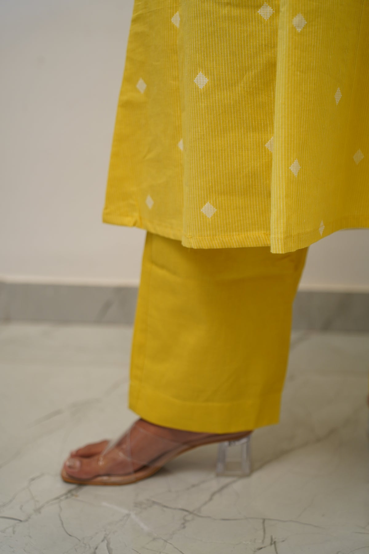 Yellow Diamond Co-Ord Set