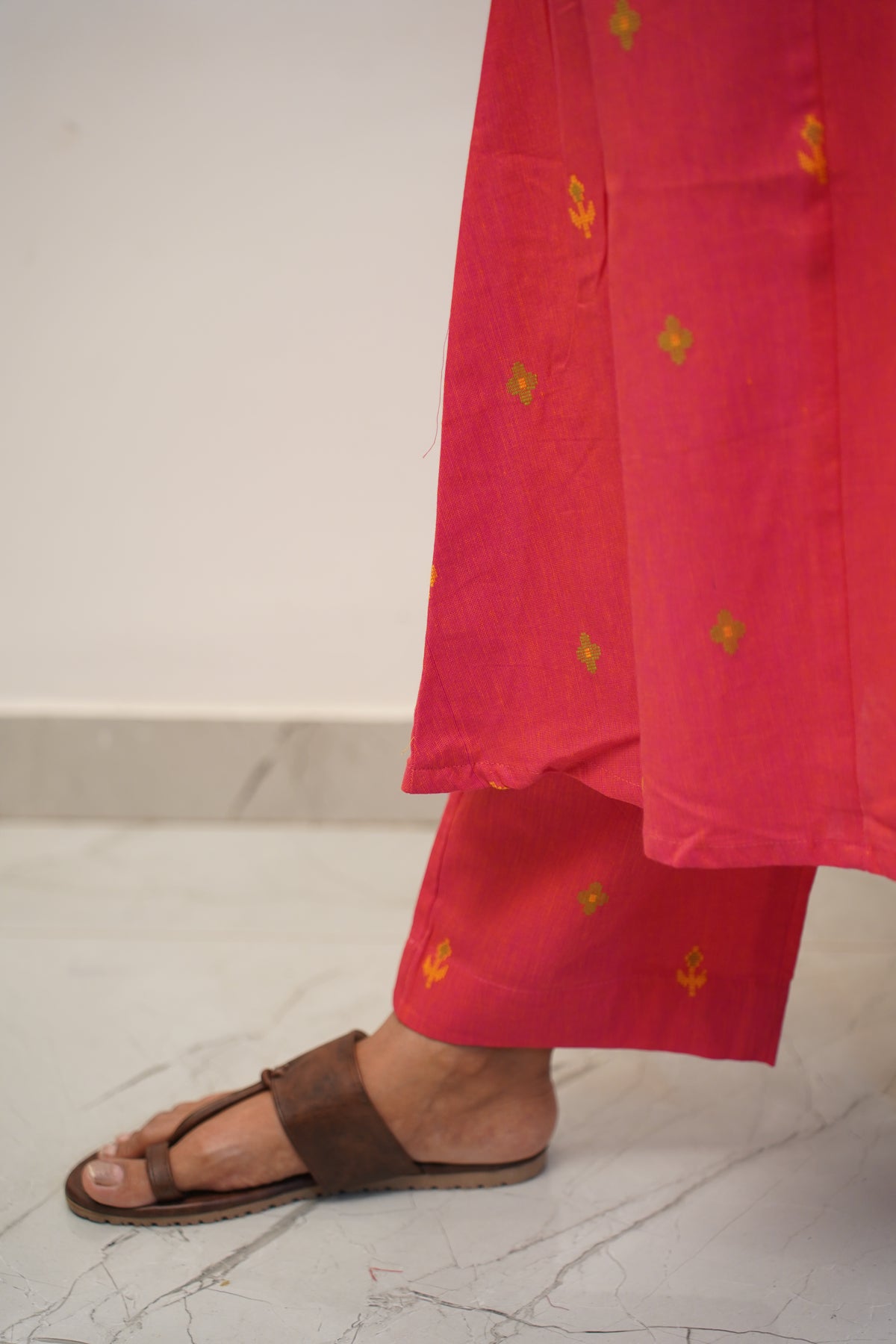 Raspberry Motif Co-Ord Set