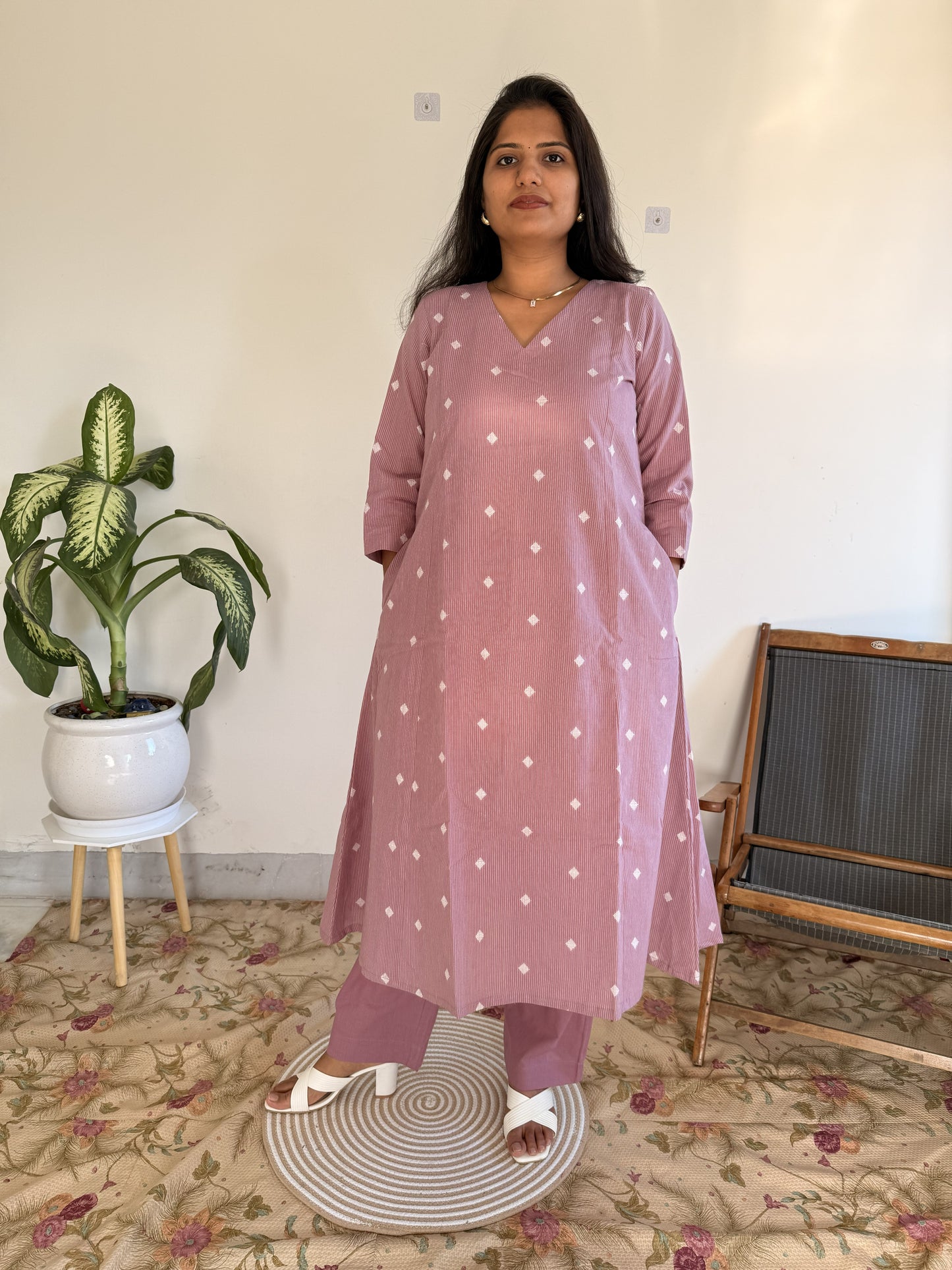 Mauve Diamond Co-Ord Set