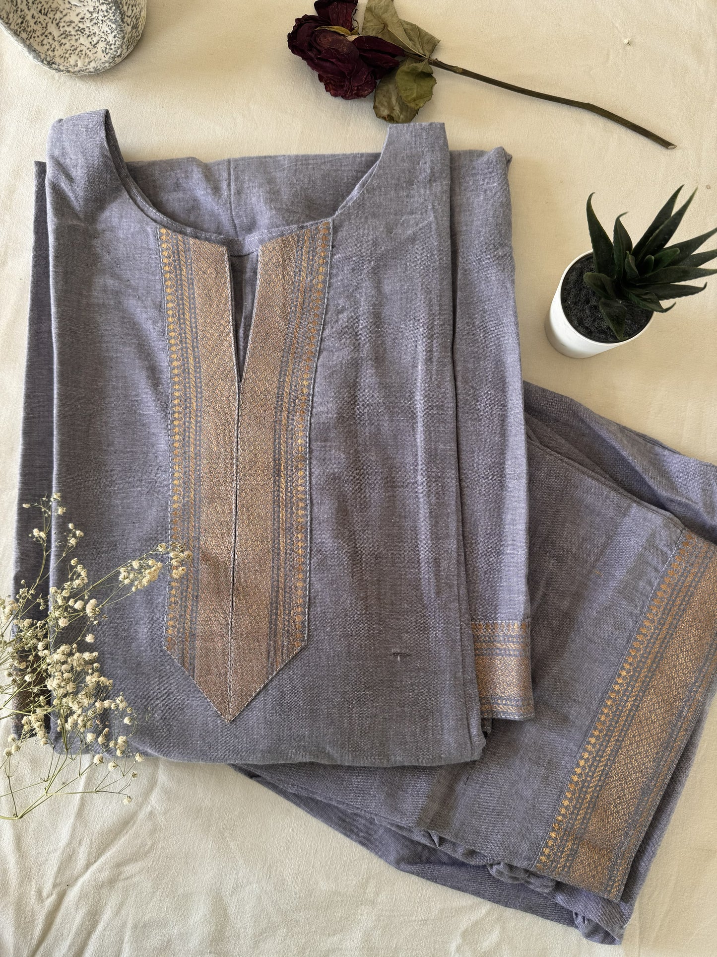 Slate Copper Panel Co-Ord Set