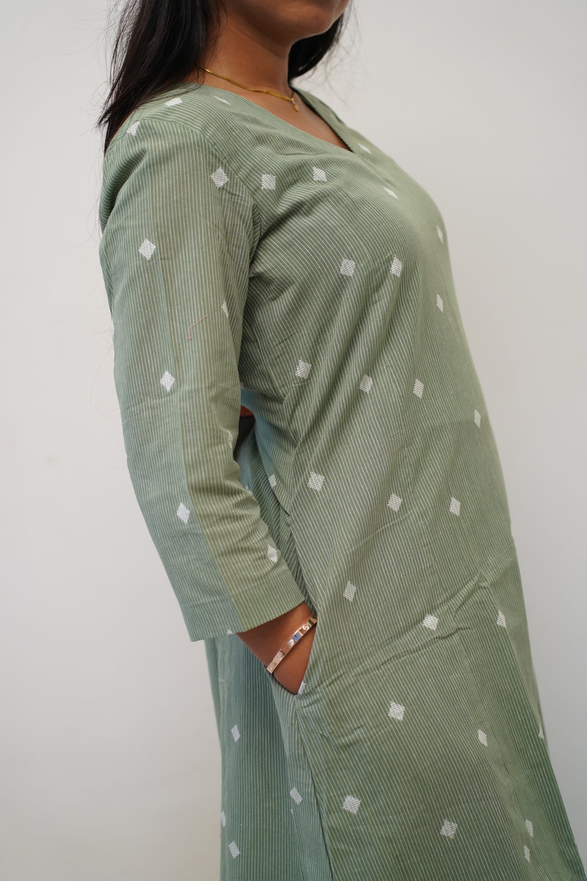 Sage Green Diamond Co-Ord Set