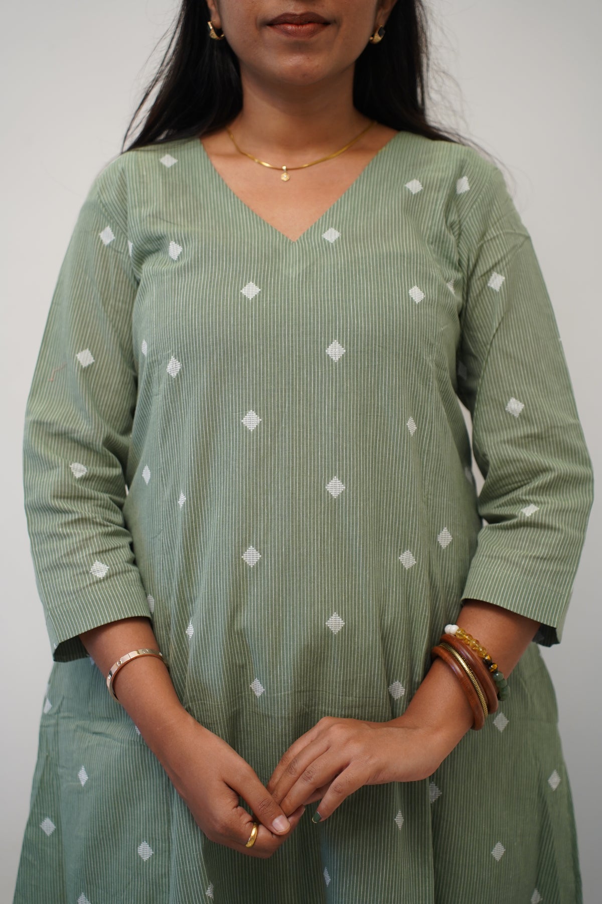 Sage Green Diamond Co-Ord Set