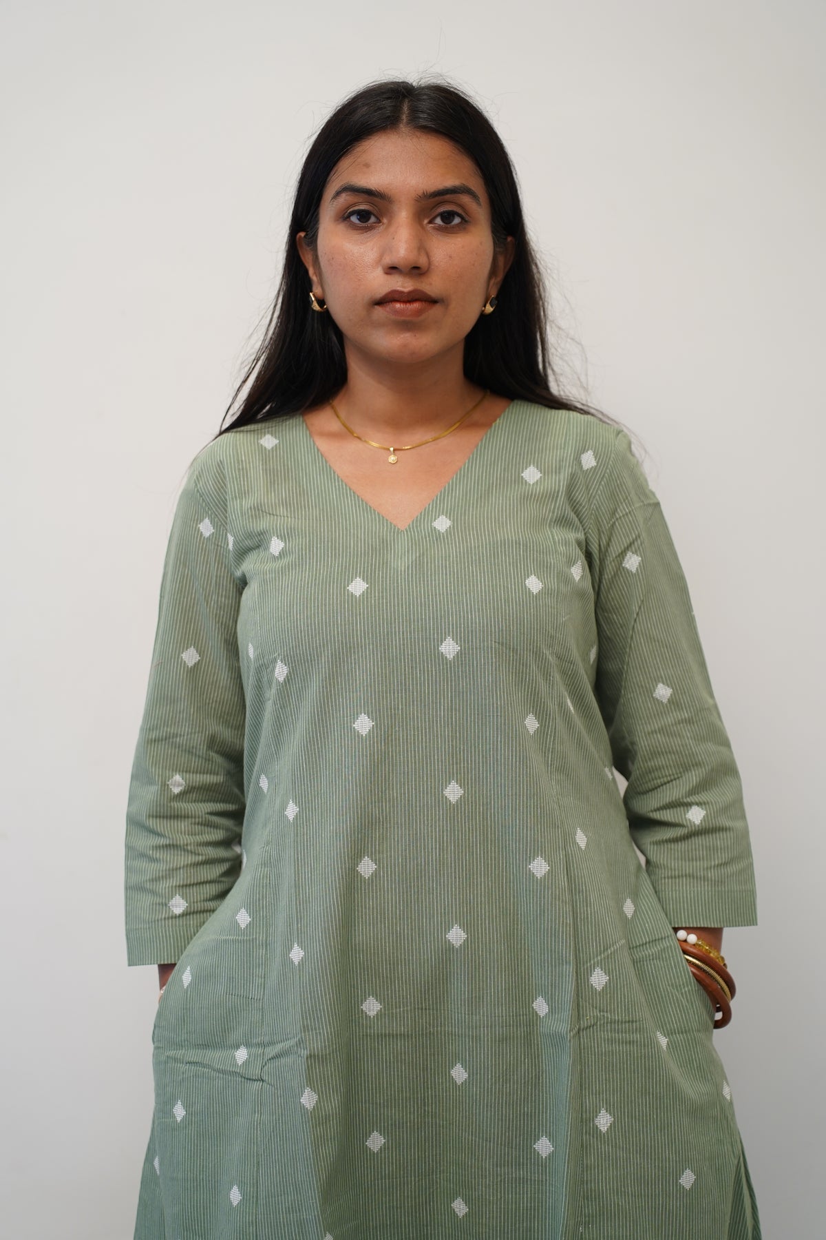 Sage Green Diamond Co-Ord Set