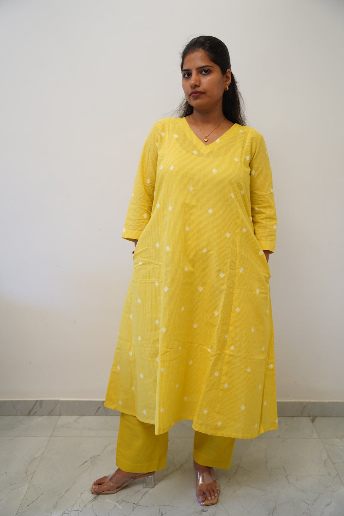 Yellow Diamond Co-Ord Set