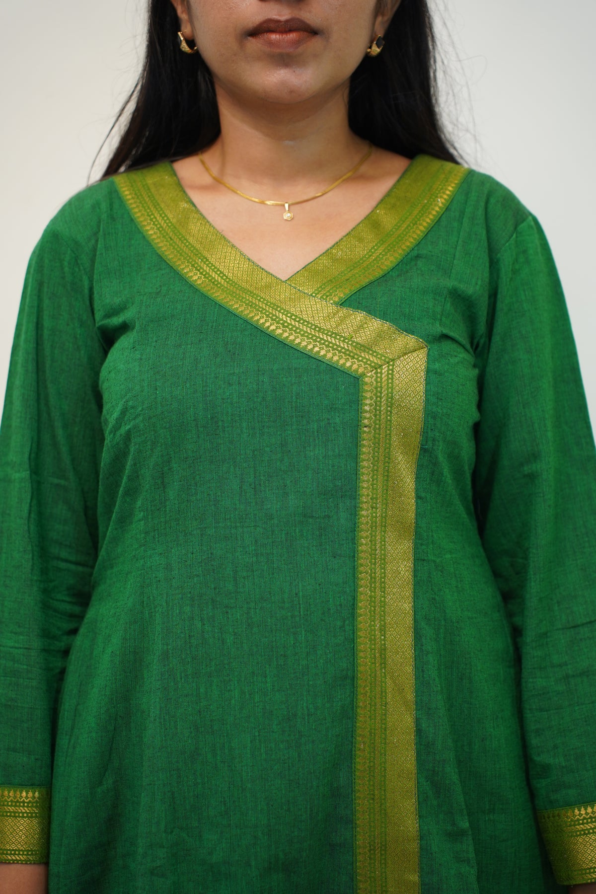 Emerald Green Border Co-Ord Set