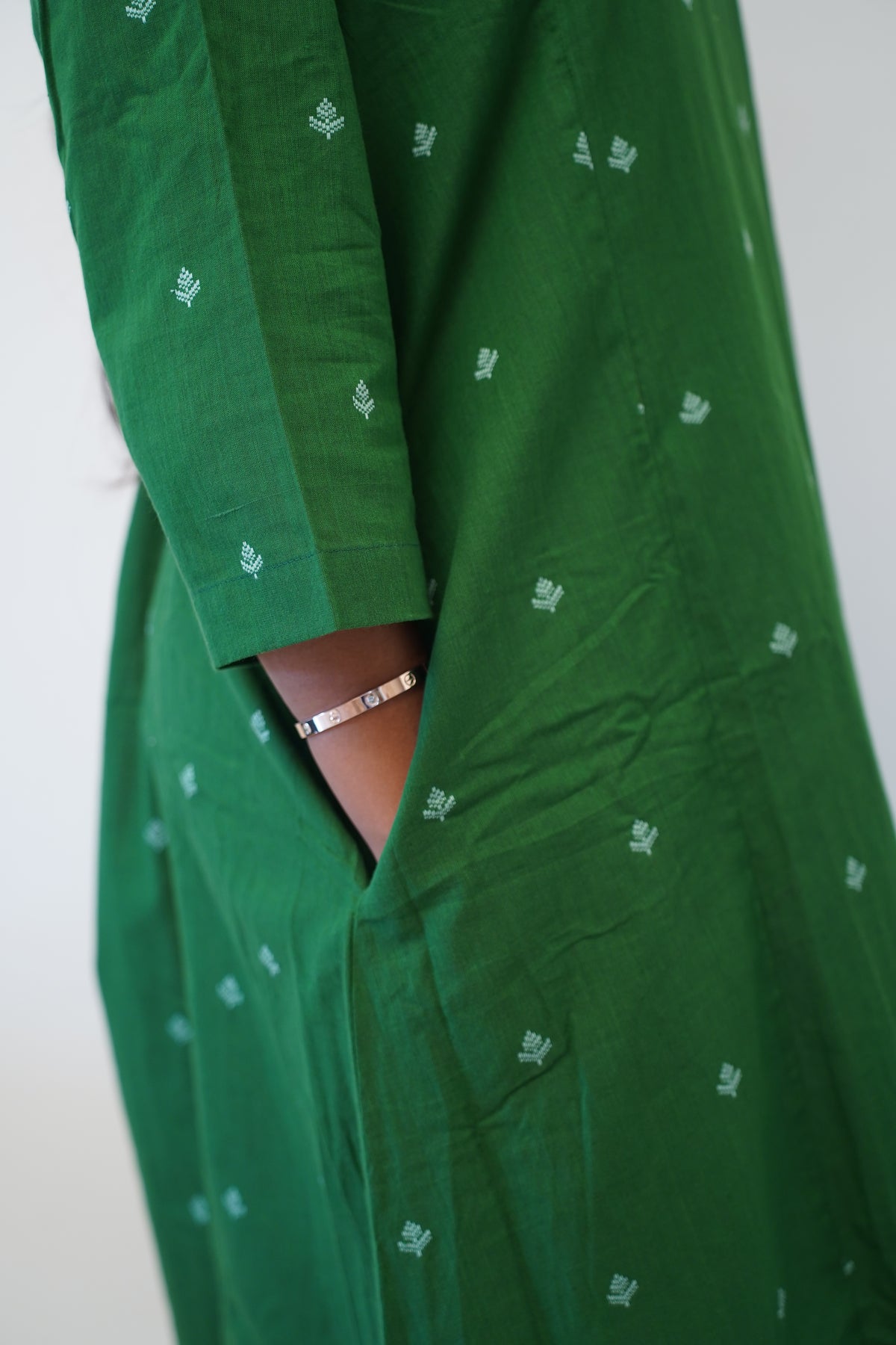 Emerald Fern Kurta Set