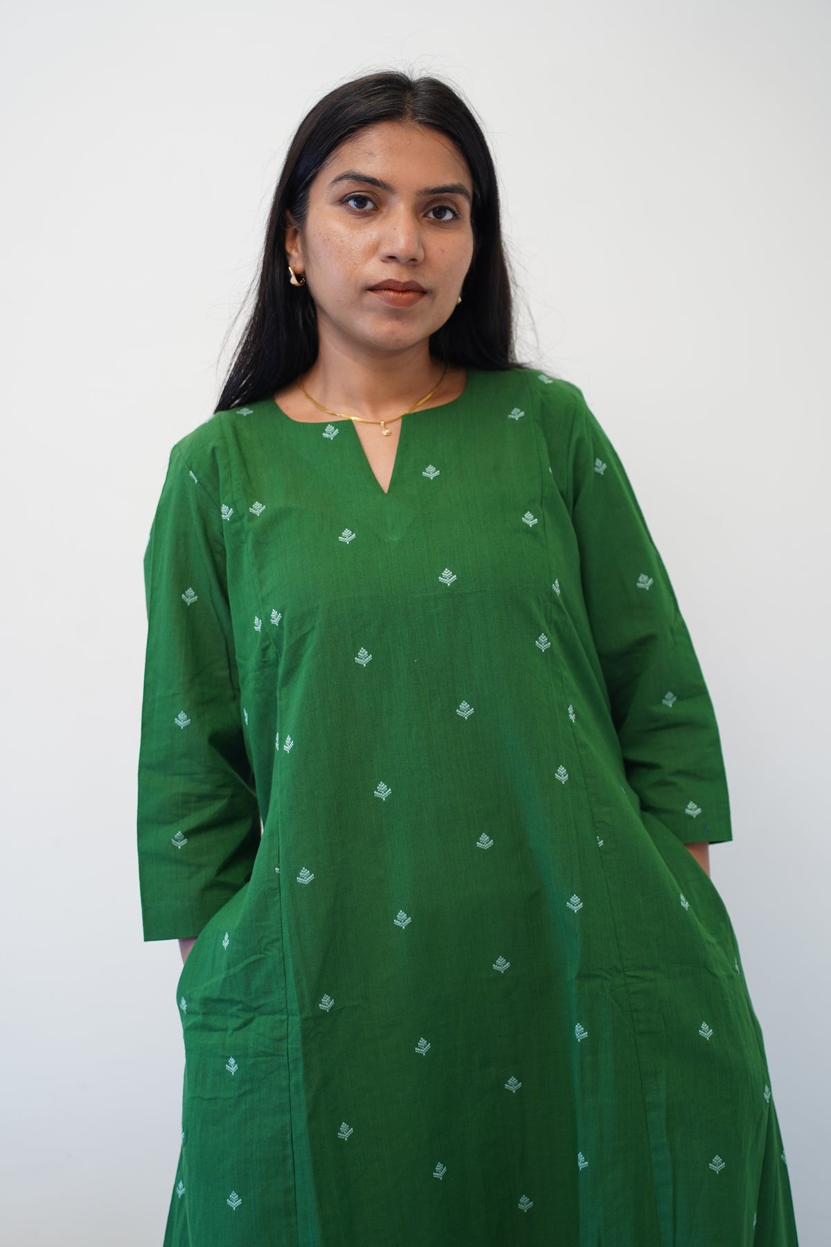 Emerald Fern Kurta Set
