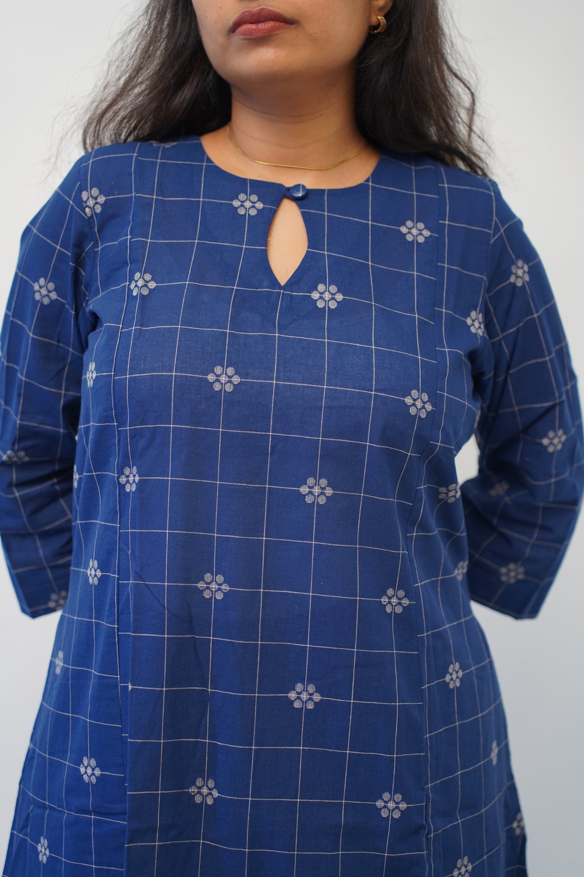 Indigo Check Co-ord Set