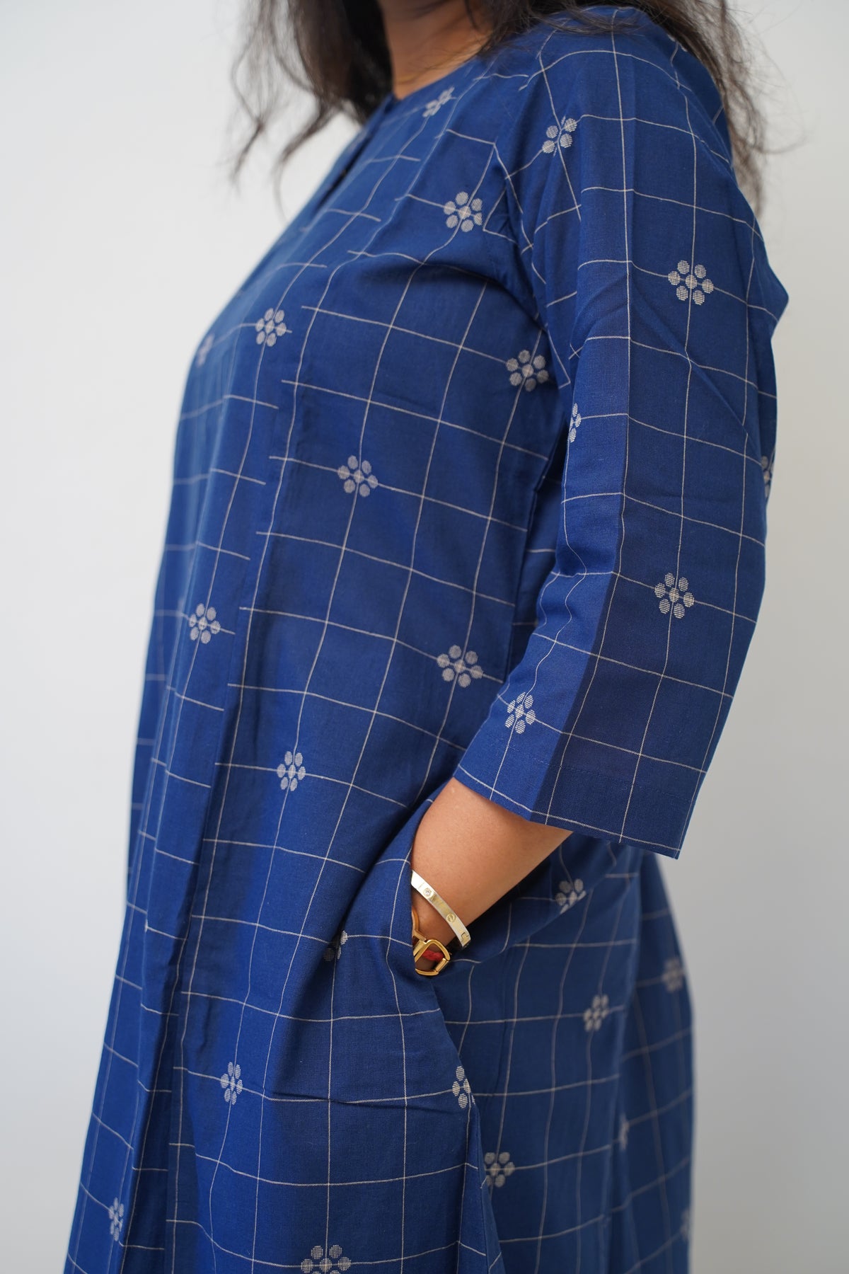 Indigo Check Co-ord Set
