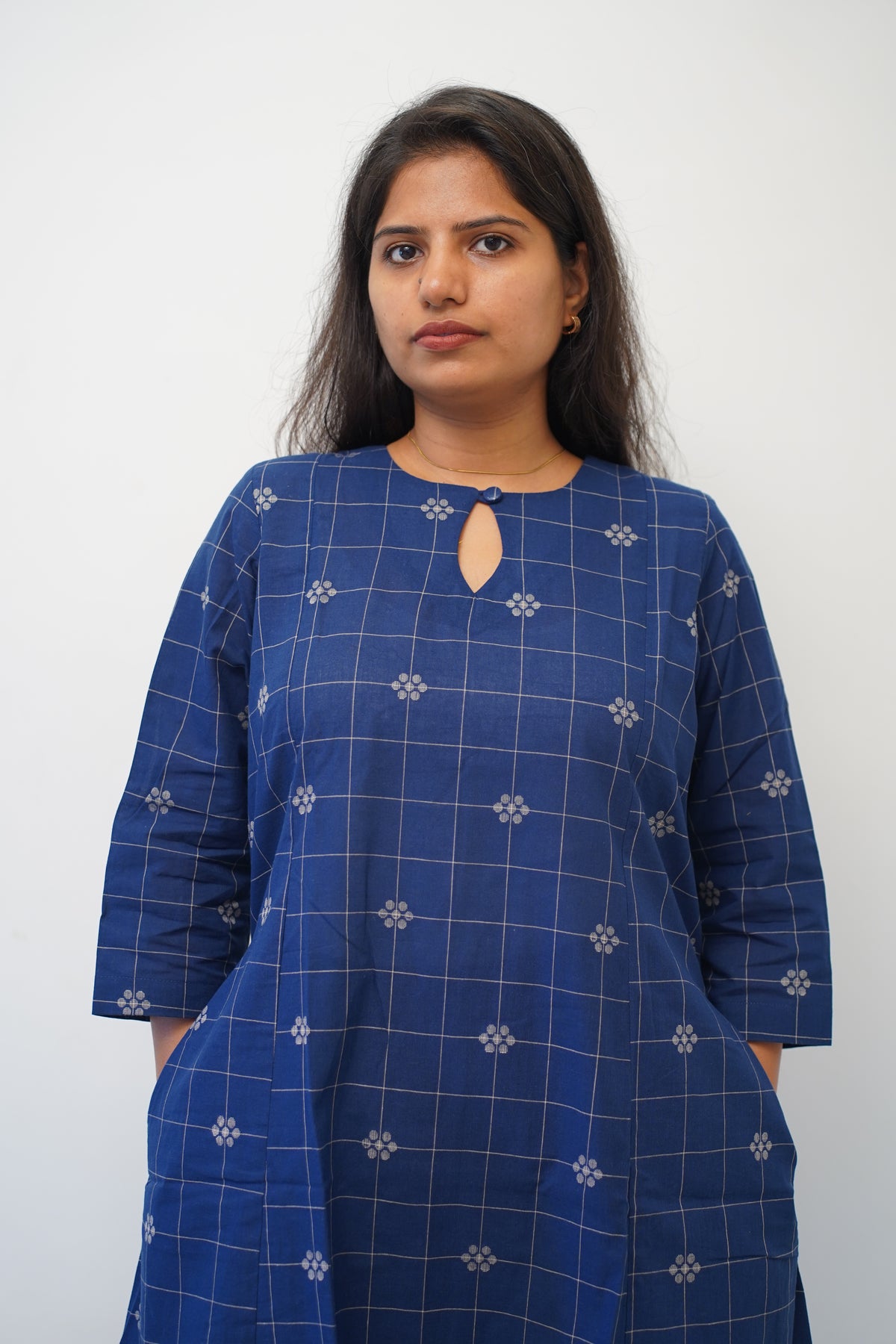 Indigo Check Co-ord Set