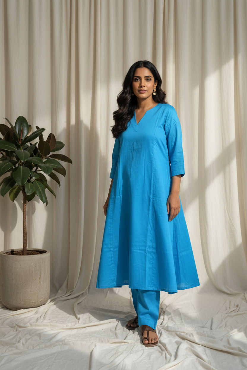 Capri Blue Co-ord Set