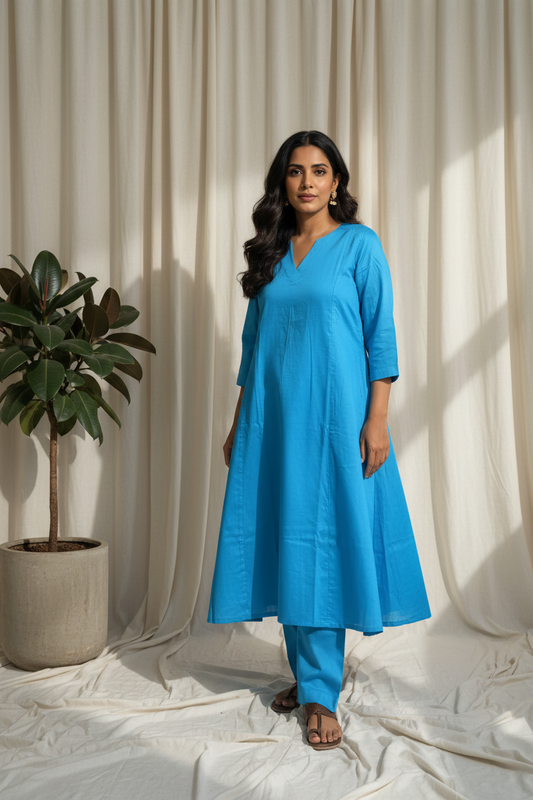 Capri Blue Co-ord Set