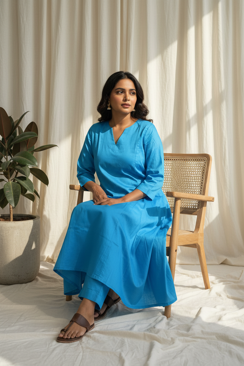 Capri Blue Co-ord Set